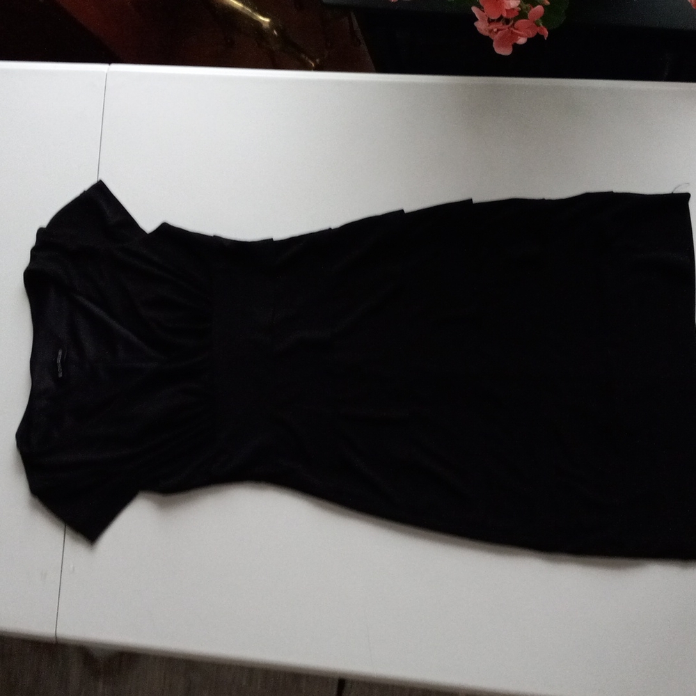 Black knee high dress